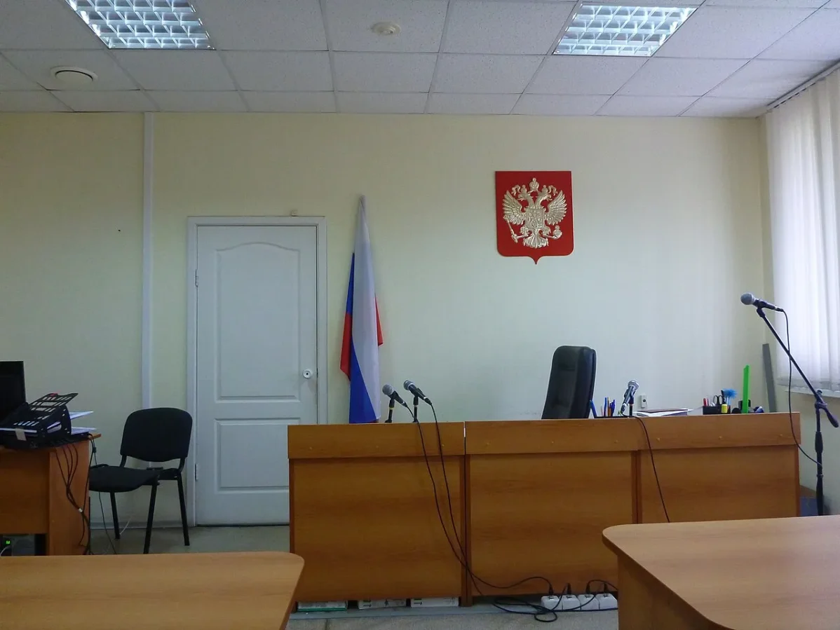 Courtroom of Judge Nadezhda Morozova, Leninsky District Court of Yekaterinburg<br />