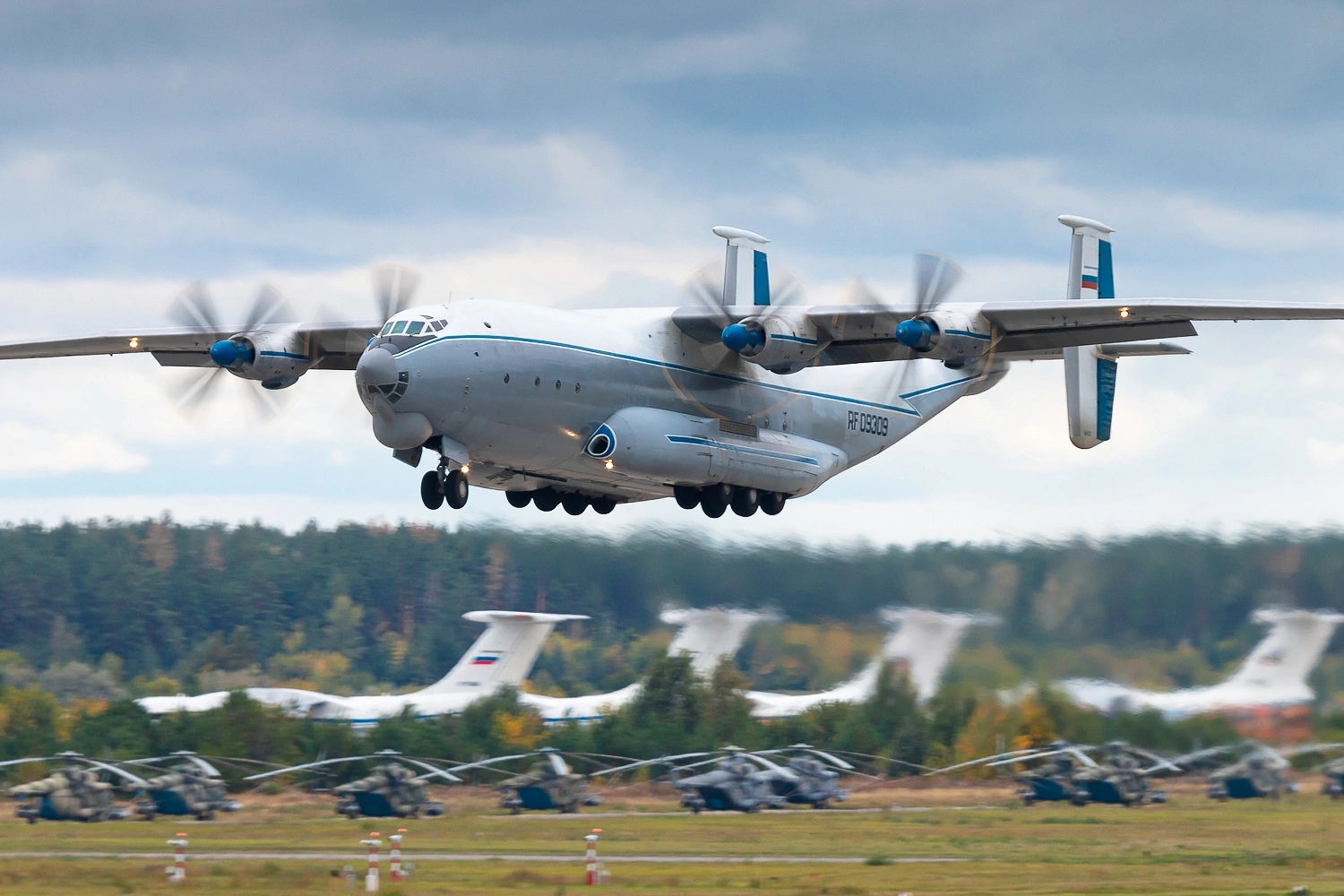 В Ивановской области разбился военный Ан-22. На борту были семь человек