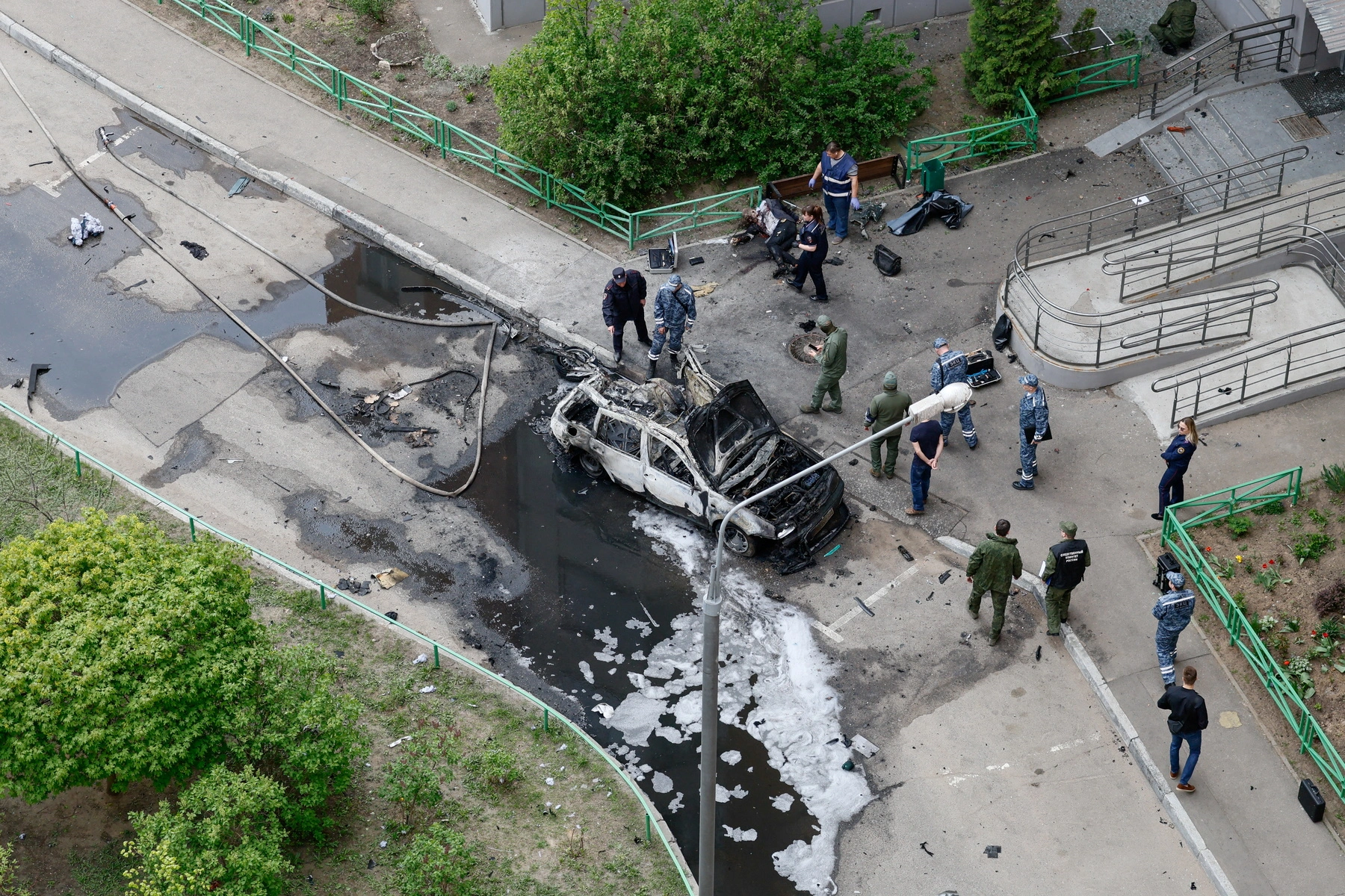 В подмосковной Балашихе в при взрыве автомобиля погиб генерал Дамир Давыдов, сообщают журналисты-расследователи