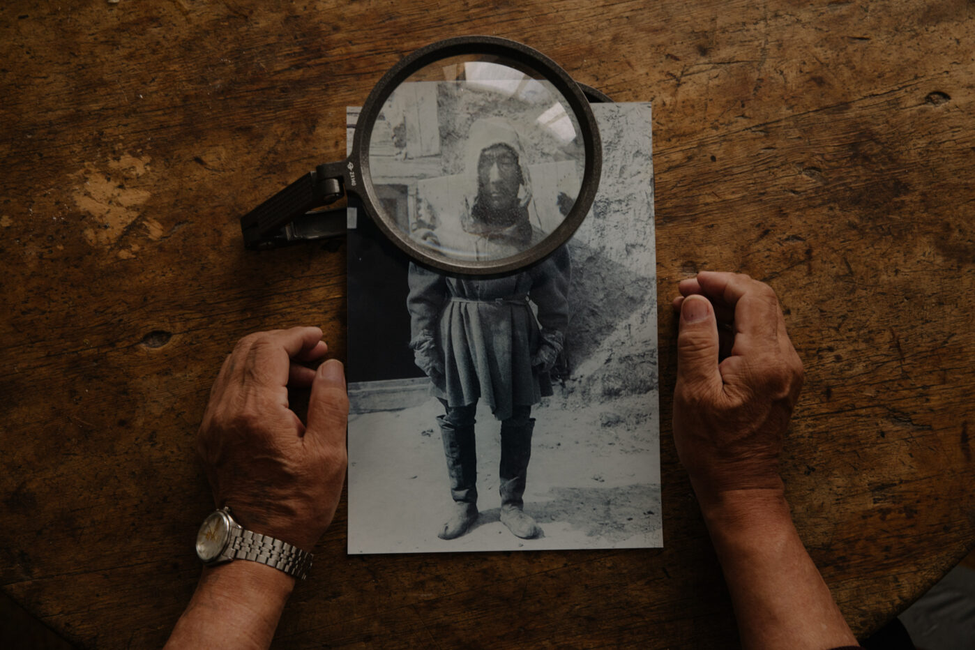 Историческая фотография бедняка-якута (начало XX&nbsp;века) из&nbsp;коллекции художника Эдуарда Васильева